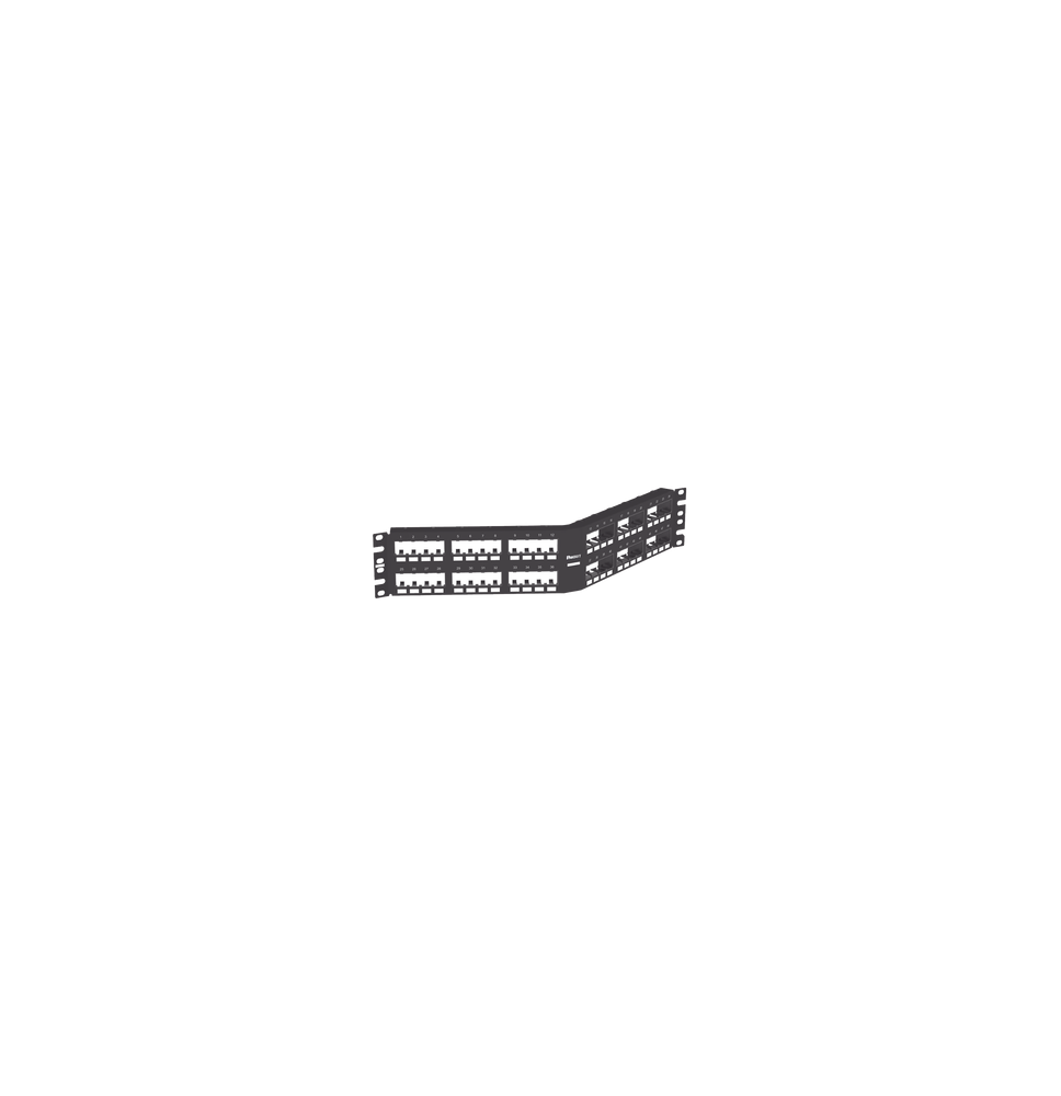 PANDUIT CPPA48FMWBLY Panel de Parcheo Modular Mini-Com