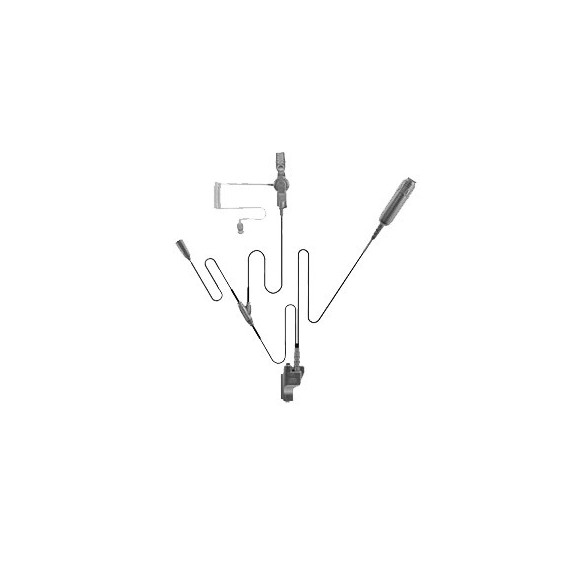 PRYME SPM-3355 MICRÓFONO - AUDÍFONO DE SOLAPA DE 3 CABL