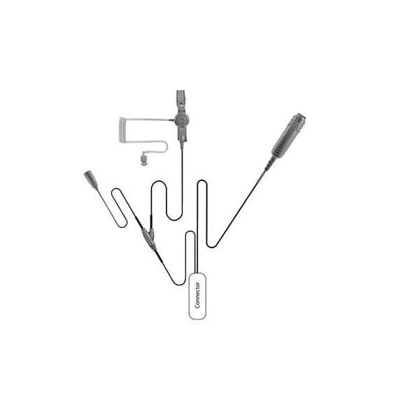 PRYME SPM-3302 MICRÓFONO - AUDÍFONO DE SOLAPA DE 3 CABL