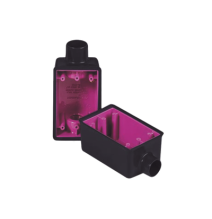 RAWELT RR-0506-PC Caja Rectangular de 3/4" / Con Recubr