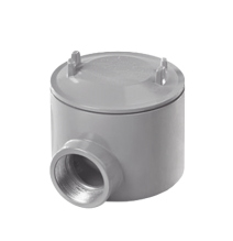 RAWELT GRE-0448 Caja con Tapa Tipo GRE de 3/4" (19 mm)