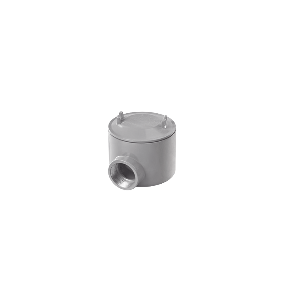 RAWELT GRE-0448 Caja con Tapa Tipo GRE de 3/4" (19 mm)