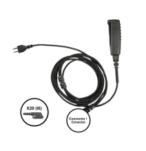 PRYME SNP-2W-20-BF Cable para Micrófono audífono SNAP i