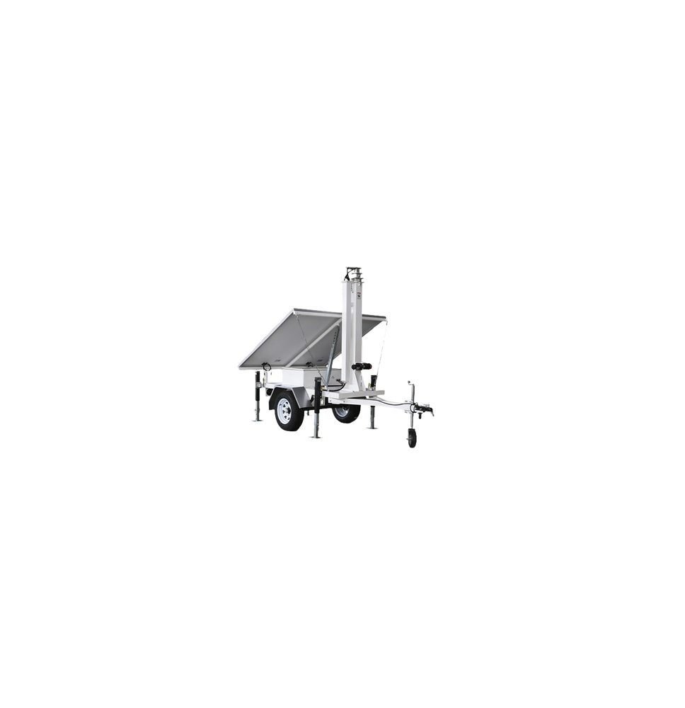 PRECISION PST-VTS-2P Traila con Mástil Retráctil de 7.5