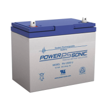 POWER SONIC PS-12550U Batería 12V 55AH Para Respaldo Te