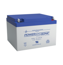 POWER SONIC PS-12260-M5 Batería 12V 26AH Para Respaldo