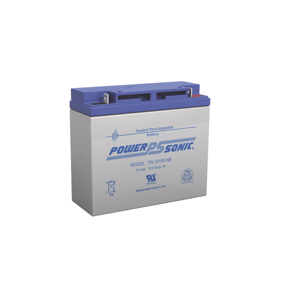 POWER SONIC PS-12180-NB Batería 12V 18AH Para Respaldo