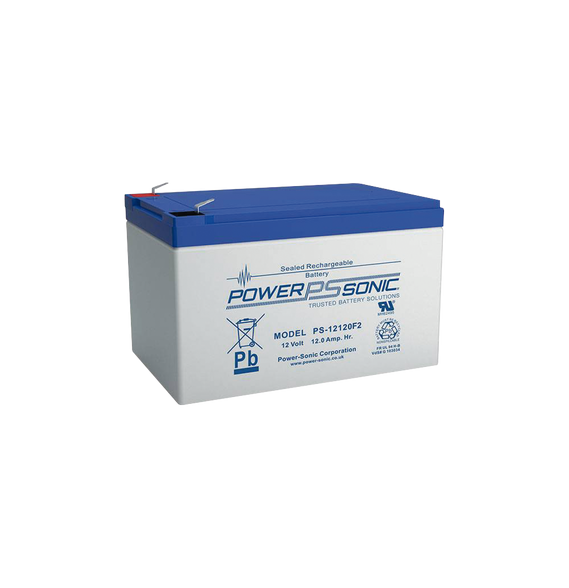 POWER SONIC PS-12120-F2 Batería 12V 12AH Para Respaldo