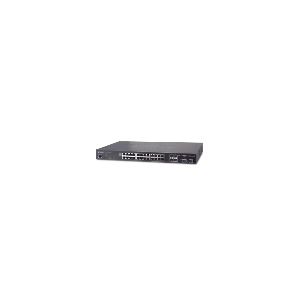 PLANET SGS-5220-24T2X Switch de Acceso Stack Capa 2+ de