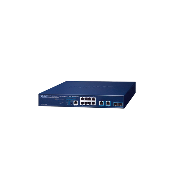 PLANET MGS-6311-10T2X Switch Administrable Capa 3 8 Pue