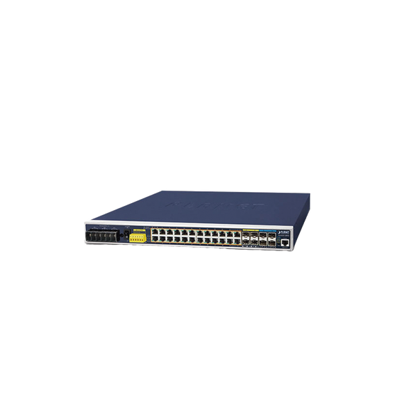 PLANET IGS-6325-24P4X Switch Industrial Capa 3 24 Puert