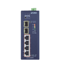 PLANET IGS-624HPT Switch PoE Industrial No Administrabl