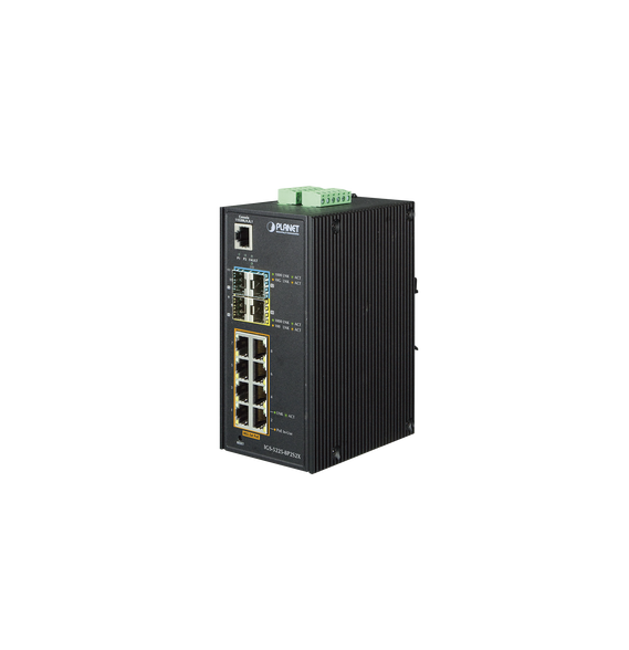 PLANET IGS-5225-8P2S2X Switch Industrial Administrable