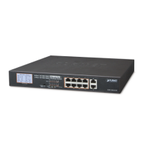 PLANET GSD-1002VHP Switch No Adminsitrable PoE+ distanc