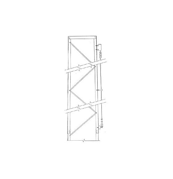 ROHN TTRSL-100 Cable de seguridad hasta 30 metros para