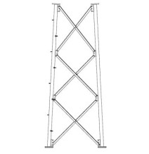 ROHN SSV9N82 Sección 9 Base para Torre Autosoportada lí