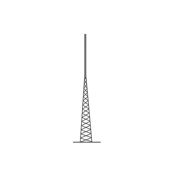 ROHN SS-130-D90K Torre Autosoportada Tubular ROHN de 39