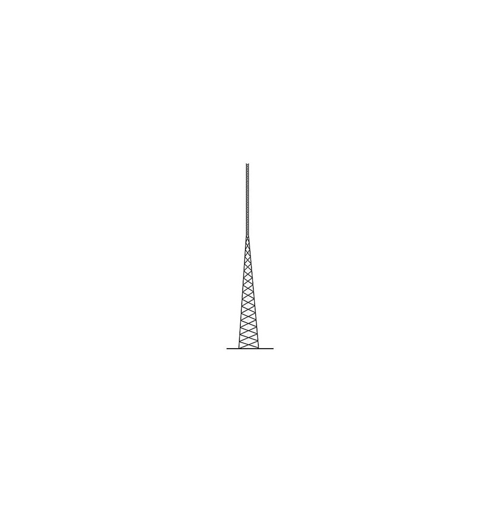 ROHN SS-080-D90 Torre Autosoportada Tubular ROHN de 24