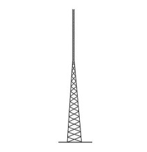 ROHN SS-080-D70 Torre Autosoportada de 24 metros (Resis