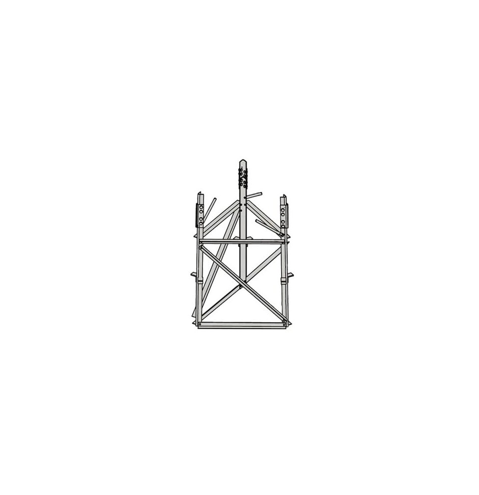 ROHN RSB-05 Base para Sección 5 de torre Autosoportada