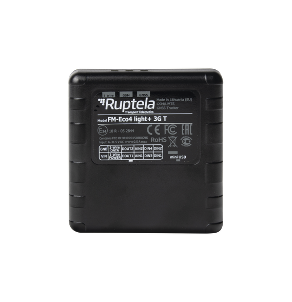 RUPTELA ECO4LIGHT3GT Localizador Vehicular 3G / Sensore