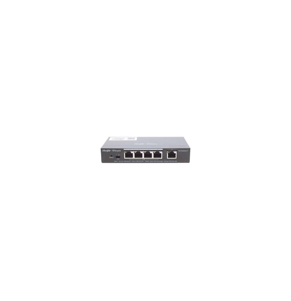 RUIJIE RG-ES205GC-P Switch Administrable PoE con 5 puer