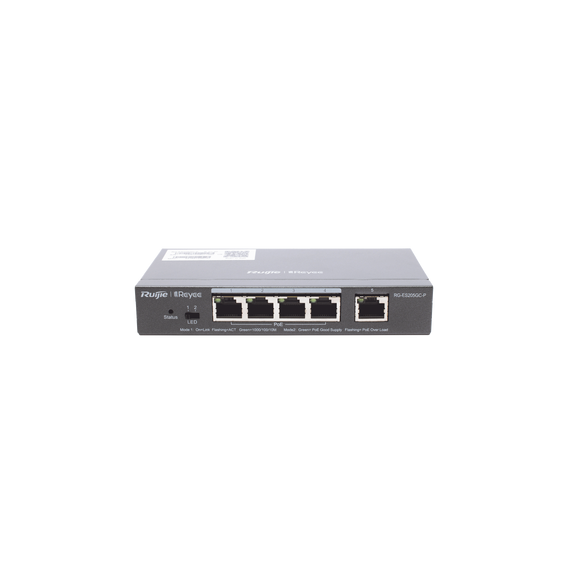 RUIJIE RG-ES205GC-P Switch Administrable PoE con 5 puer