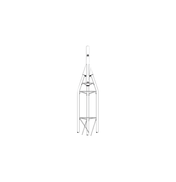 ROHN 25-AG3 25G Top Section