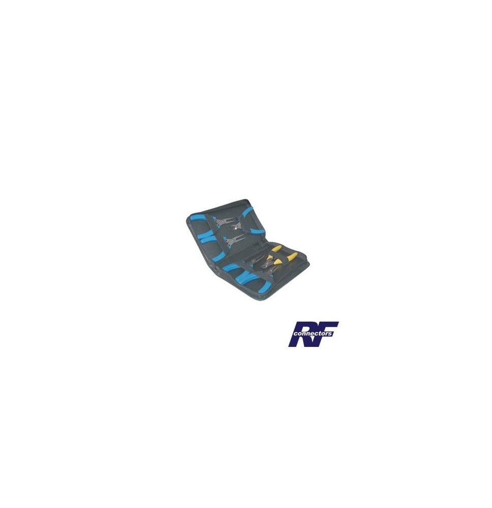 RF INDUSTRIES LTD RFA-4081 Juego de 6 piezas. Incluye 4