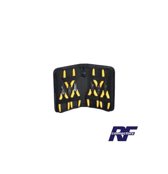 RF INDUSTRIES LTD RFA-4080 Juego de 6 piezas. (Incluye