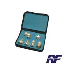 RF INDUSTRIES LTD RFA-4013 Kit completo de 6 Adaptadore