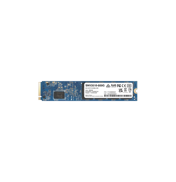 SYNOLOGY SNV3510800G SSD 800GB NVMe M.2 22110 diseñada