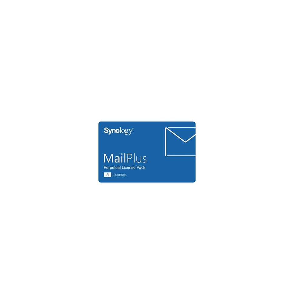 SYNOLOGY MAILPLUS5 Licencia para 5 cuentas de correo el