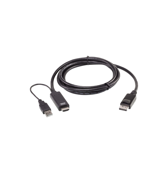 ATEN 2L7D02HDP Cable HDMI a DisplayPort True 4K de 1 8