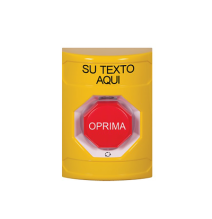 STI SS2-209-ZA-ES Botón de Texto Personalizado en Españ