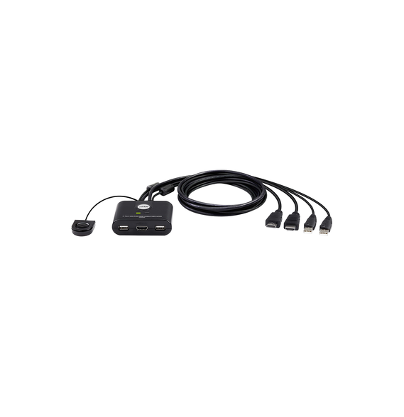 ATEN CS22HF Switch KVM | USB FHD HDMI | de 2 puertos en