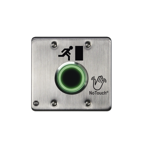 STI NT-SS200-ES Interruptor IR NoTouch® de Acero Inoxid