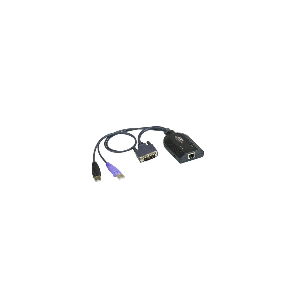 ATEN KA7166 Adaptador KVM DVI USB compatible Smart Card