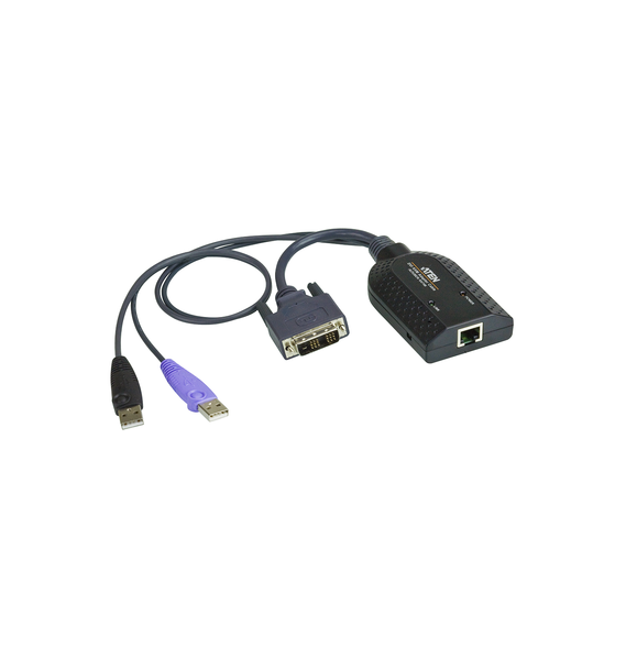 ATEN KA7166 Adaptador KVM DVI USB compatible Smart Card