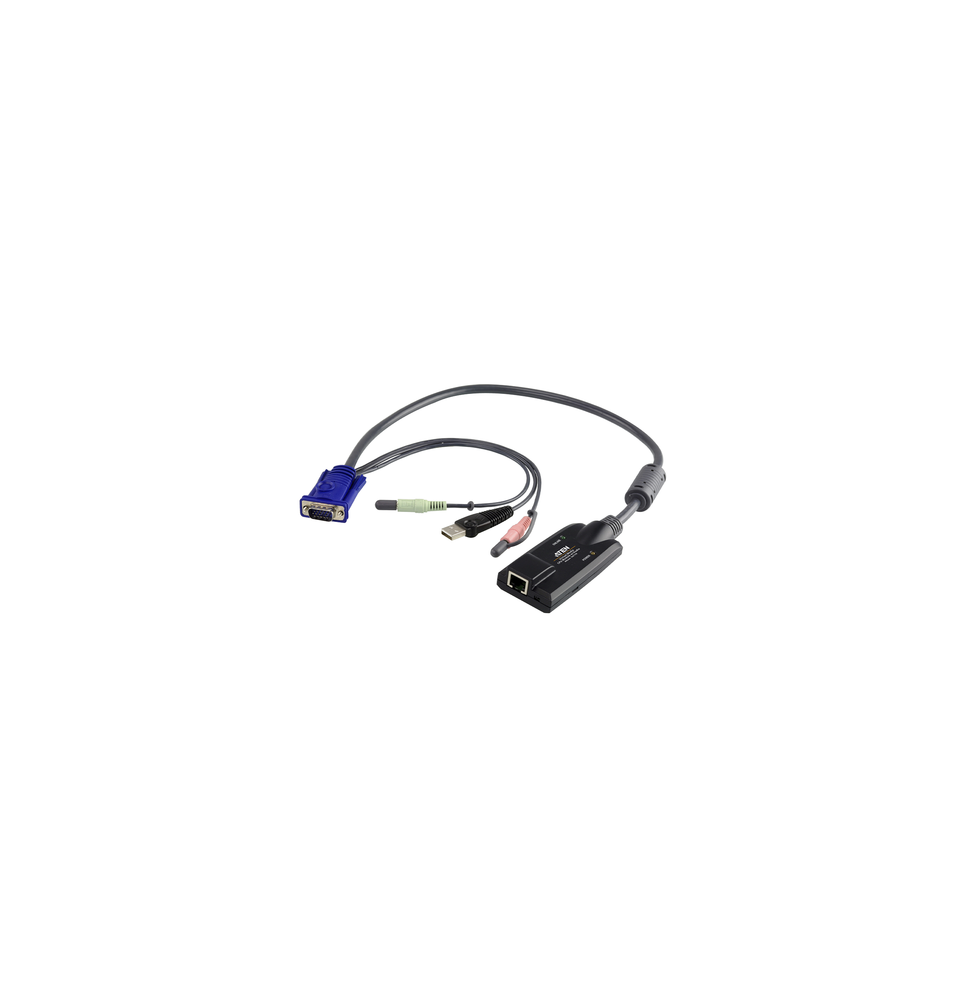 ATEN KA7176 Adaptador KVM VGA/Audio USB con Virtual Med