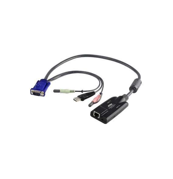 ATEN KA7176 Adaptador KVM VGA/Audio USB con Virtual Med