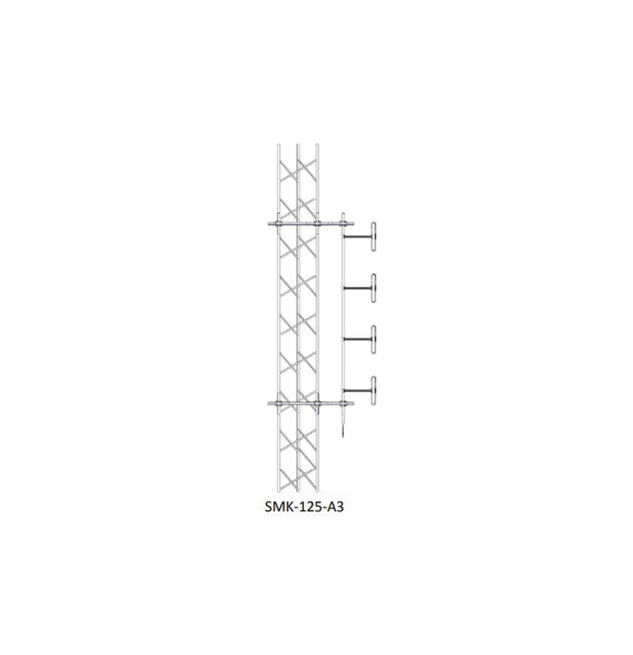 SINCLAIR SMK-125-A3 Montaje Lateral Ajustable en Kit pa