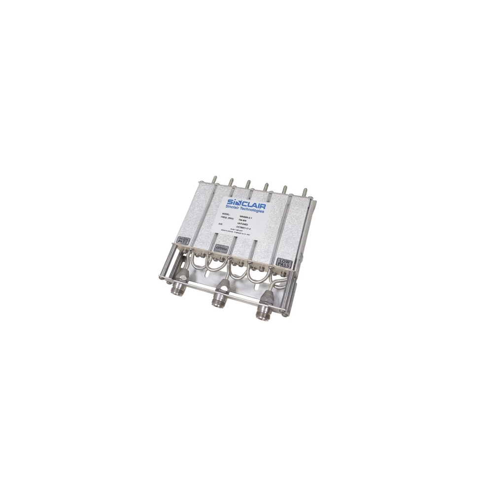 SINCLAIR MR456B-1-3 Duplexer Móvil 806-960 MHz 6 Cavida