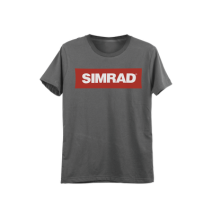 SIMRAD PLA-SIM-XL Playera gris talla extra grande con l