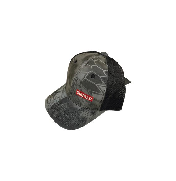 SIMRAD CAPSIMGB Gorra color gris y negro con logo SIMRA