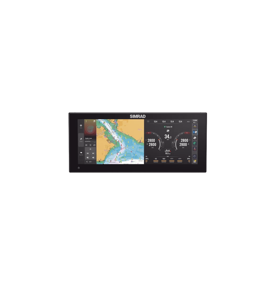 SIMRAD 000-16215-001 NSX 3012UW Pantalla de navegación