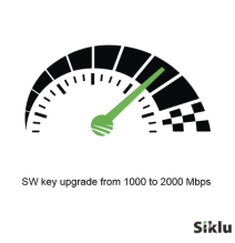 Siklu EH-UPG-1000-2000 Licencia Upgrade de 1000 a 2000