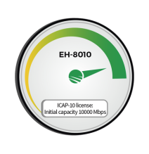 Siklu EH-ICAP8010-10000 Capacidad inicial 10 000 Mbps (