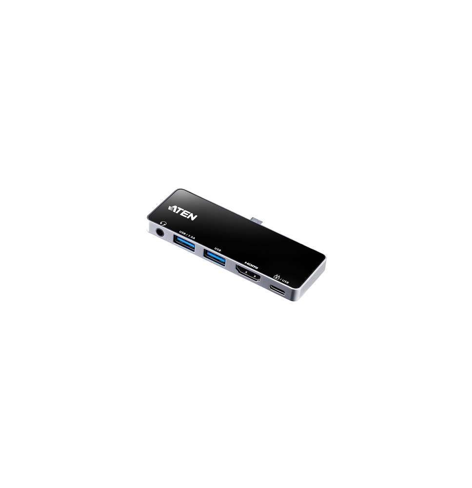 ATEN UH3238 USB-C Travel Dock con Power Pass-Through