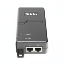 Siklu AX-IN-60W-AC-POE-US Inyector PoE Pasivo 1 Gbps 60